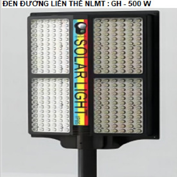 ĐÈN ĐƯỜNG LIỀN THỂ NLMT  GH - 500 W