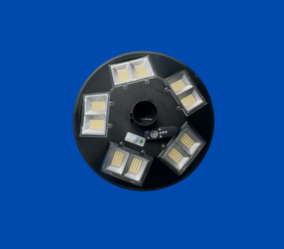 Đèn đường UFO liền thể sáng trắng + vàng công xuất - 500 W